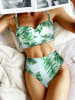 Evia Bikini w kolorze biało-zielonym