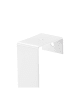 Rayen Deurhaken wit - (L)23,5 cm
