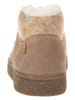 El Naturalista Leder-Winterboots in Beige