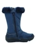 El Naturalista Leder-Winterstiefel in Dunkelblau