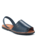 ORTIZ & REED Leren sandalen "Moncado" donkerblauw