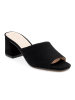 ORTIZ & REED Leren slippers "Anise" zwart