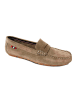 ORTIZ & REED Leren mocassins "Selly" beige