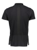 asics Koszulka sportowa polo "Gel Cool" w kolorze czarnym