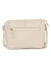 Anna Morellini Leren schoudertas "Monte Avella" beige - (B)25 x (H)23 x (D)7 cm