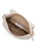 Anna Morellini Leren schoudertas "Monte Avella" beige - (B)25 x (H)23 x (D)7 cm