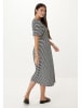 Mexx Kleid in Schwarz/ Weiß