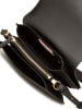 COCCINELLE Skórzana torebka w kolorze czarnym - 21 x 16,5 x 6 cm