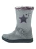 Ciao Leder-Stiefel in Grau