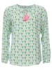 Zwillingsherz Blouse "Melanie" groen