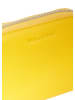 Marc O´Polo Leder-Kosmetiktasche in Gelb - (B)12 x (H)19 x (T)5 cm