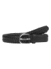 Marc O´Polo Leren riem zwart - (L)85 cm