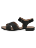 Caprice Skórzane sandały "Monaco" w kolorze czarnym