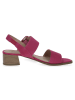 Caprice Leder-Sandaletten "Siena" in Pink