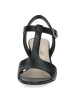 Caprice Skórzane sandały "Edison" w kolorze czarnym