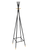 Wenko Kapstok voor hangkleding zwart - (B)40 x (H)170 x (D)42 cm