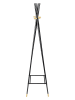 Wenko Wieszak w kolorze czarnym - 40 x 170 x 42 cm