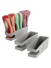 Wenko 3er-Set: Schuhhalter in Grau - (B)9 x (H)9,5 x (T)26,5 cm