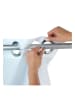 Wenko Anti-schimmel douchegordijn "Mr. Deer" wit/zwart - (L)200 x (B)180 cm