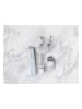 Wenko Zeepdispenser "Genova" wit/zilverkleurig - 200 ml