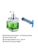 Wenko Roestvrijstalen zeepdispenser "Quadro" - 330 ml