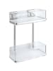 Wenko Roestvrijstalen wandrek "Quadro" - (B)25,5 x (H)32,5 x (D)14 cm
