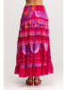 Peace & Love Spódnica w kolorze różowo-fioletowym