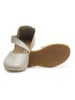 Comfortfusse Leder-Ballerinas in Beige