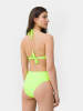 4F Biustonosz bikini w kolorze jaskrawozielonym