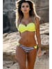 Angelsin Bikini-Oberteil in Gelb