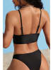 Angelsin Biustonosz bikini w kolorze czarnym