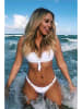 Angelsin Figi bikini w kolorze białym