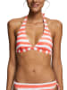 ESPRIT Bikini-Oberteil in Orange/ Weiß