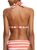 ESPRIT Bikinitop oranje/wit