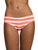 ESPRIT Bikini-Hose in Orange/ Weiß