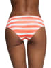 ESPRIT Figi bikini w kolorze pomarańczowo-białym