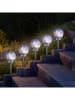 Profigarden Solarna lampa ogrodowa LED w kolorze ciepłej bieli - (W)32 x Ø 10 cm