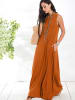 LA Angels Kleid in Cognac