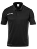 uhlsport Koszulka polo sportowa "Score" w kolorze czarnym