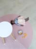 TODDLEKIND Spielmatte "Spotted Dusky Rose" in Rosa - Ø 105 cm