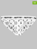 Philipp Plein 2er-Set: Pantys in Weiß