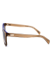 Levi's Okulary przeciwsłoneczne unisex w kolorze granatowo-brązowym