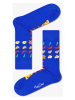 Happy Socks 2tlg. Geschenkset in Blau/ Schwarz/ Bunt