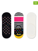 Happy Socks 3-delige set: sokken zwart/wit