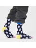 Happy Socks Skarpety w kolorze czarnym ze wzorem
