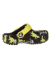 Crocs Chodaki "Easy Icon" w kolorze czarno-żółtym