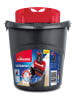 Vileda Wischeimer "Ultramax" in Schwarz/ Rot - 10 l