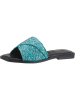 Heine Slippers turquoise