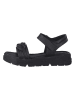 Marco Tozzi Leren sandalen zwart