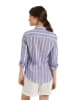 Polo Club Blouse - loose fit - blauw/meerkleurig
